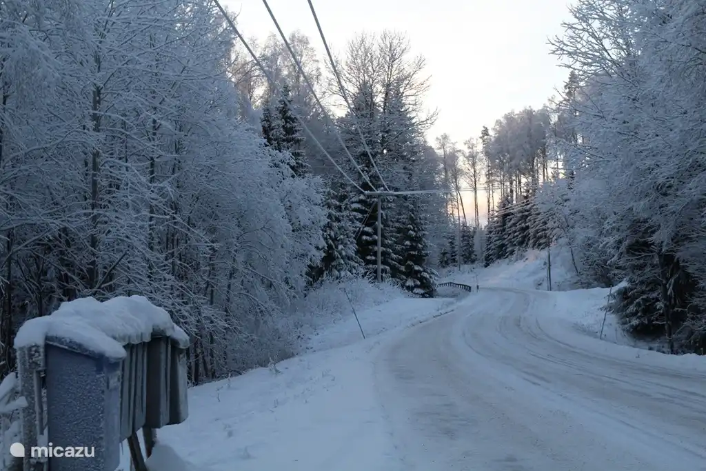 Die Landstraße von Rada nach Lidsbron