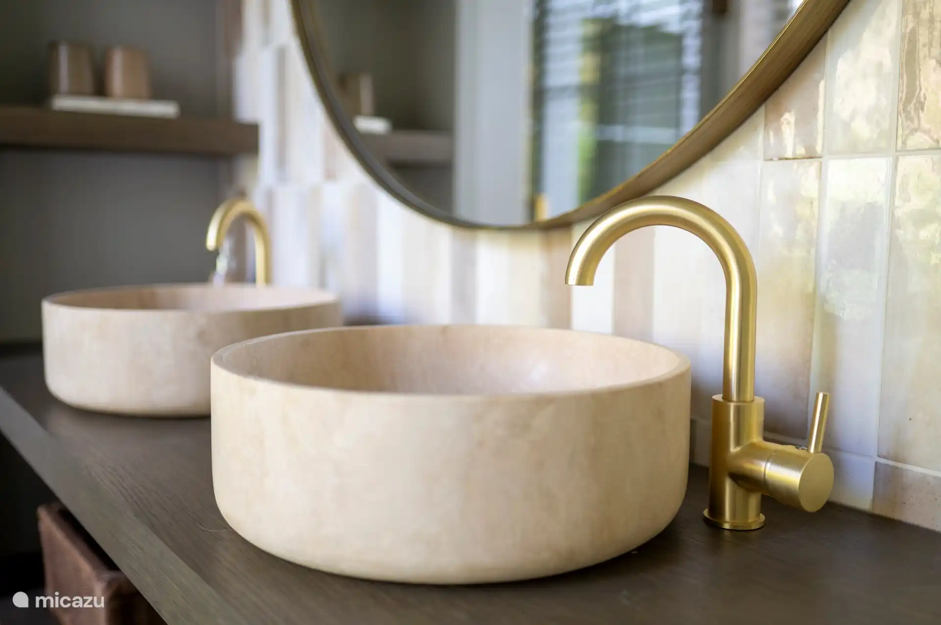 Badezimmer im Erdgeschoss.