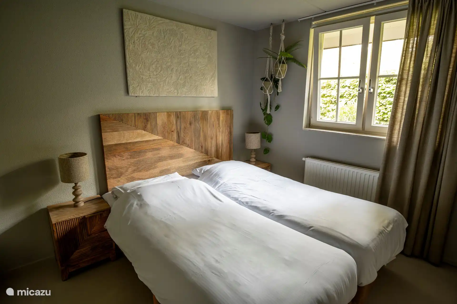 Schlafzimmer im Erdgeschoss.