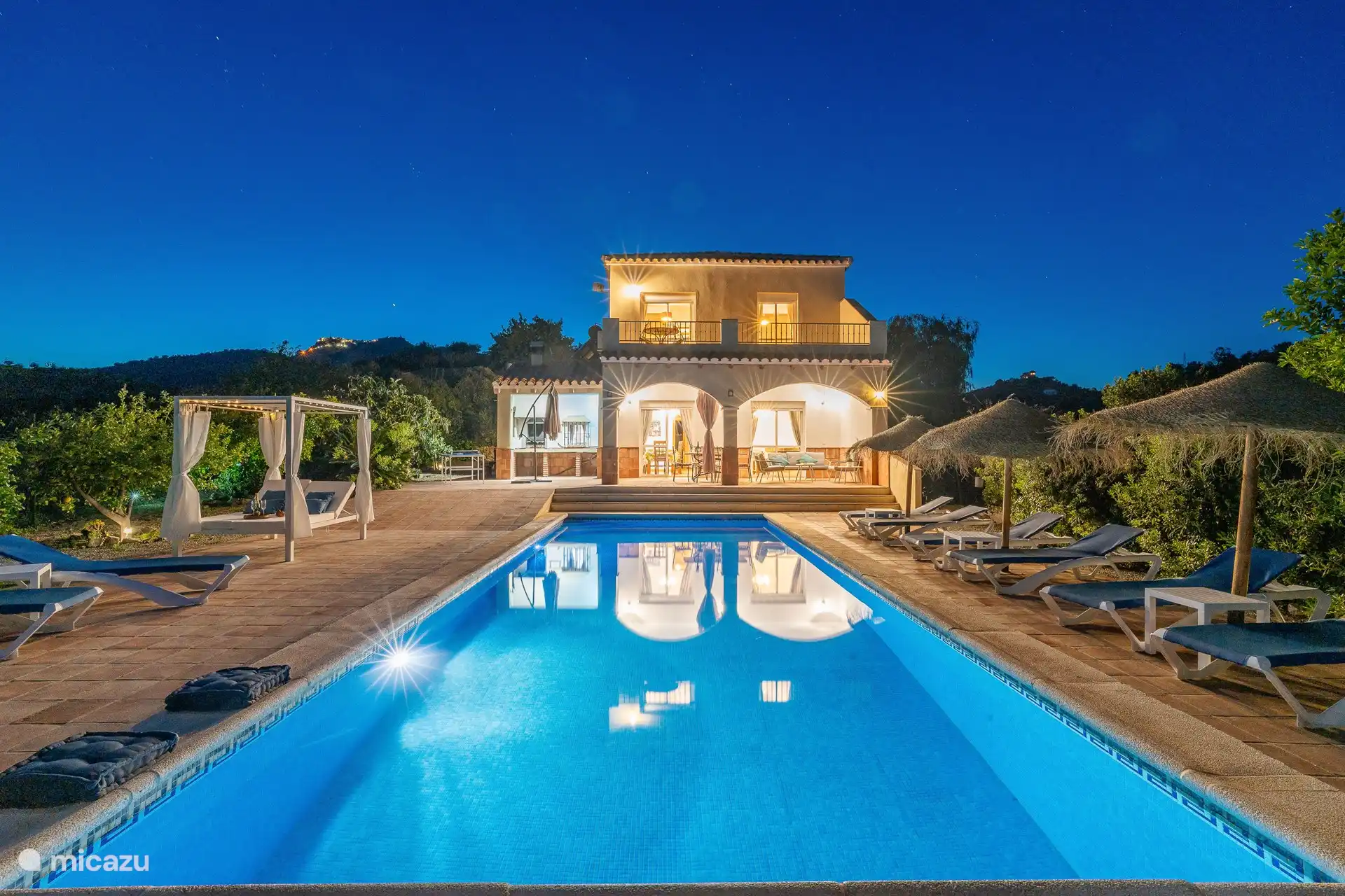 villa, Los Ventorros de Comares, Andalusien, Spanien - Villa El Botin