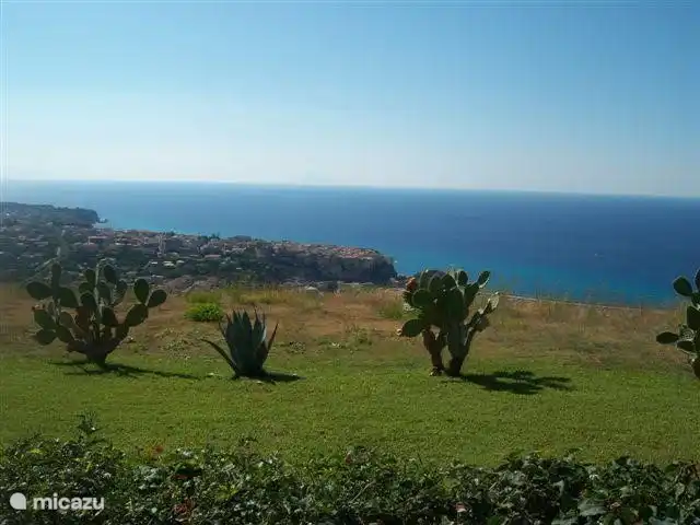 Marasusa Aussicht auf Tropea und aufs Meer