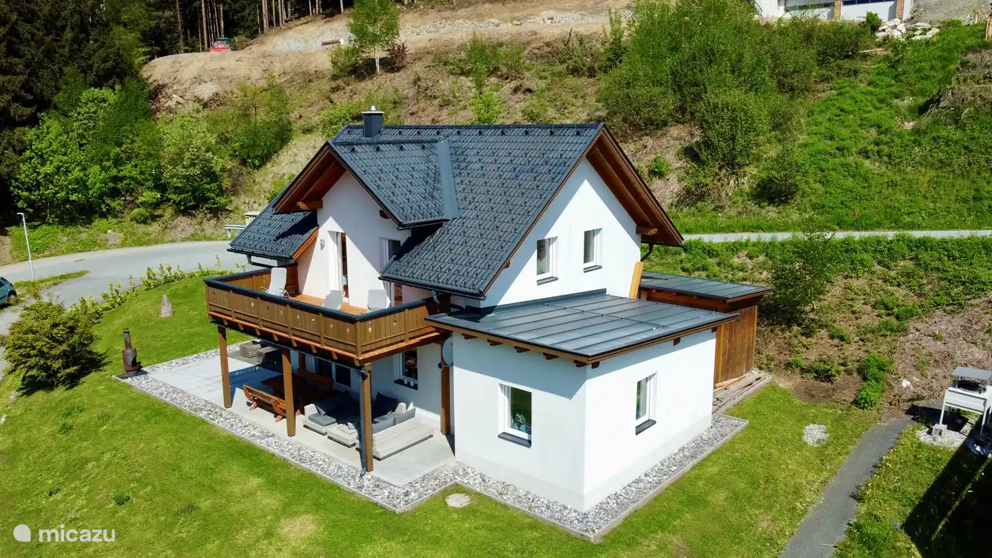 Villa Vicana von oben