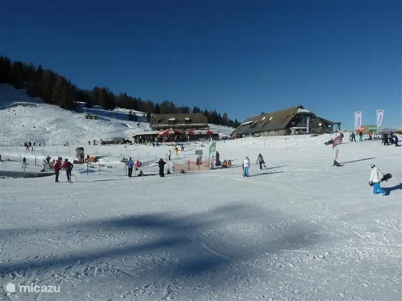 Überblick über das Skigebiet Nassfeld / Hermagor.