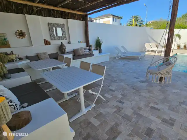 Villa Curazao en Curazao, Banda Arriba (este), Jan Thiel - villa Súper romántico para alojarse en el canopy al estilo ibicenco