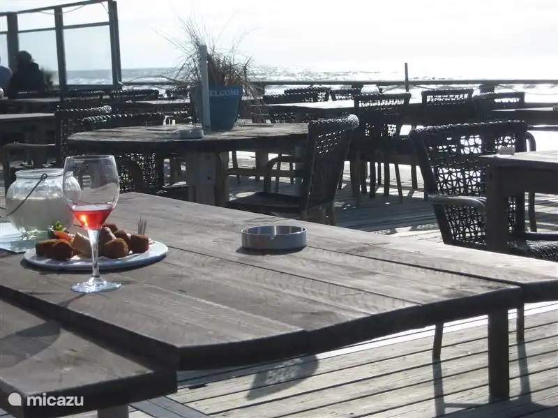 The beach pavilion is open all year round.