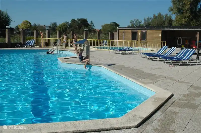 The swimming pool.
