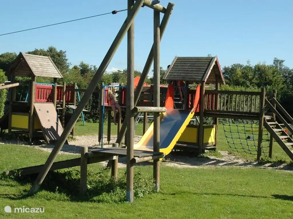 Playground equipment in the park
