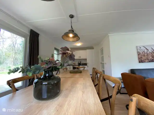 Maison familiale Veluwe (également en fauteuil roulant) | Pays-Bas, Gueldre, Garderen - bungalow Table à manger