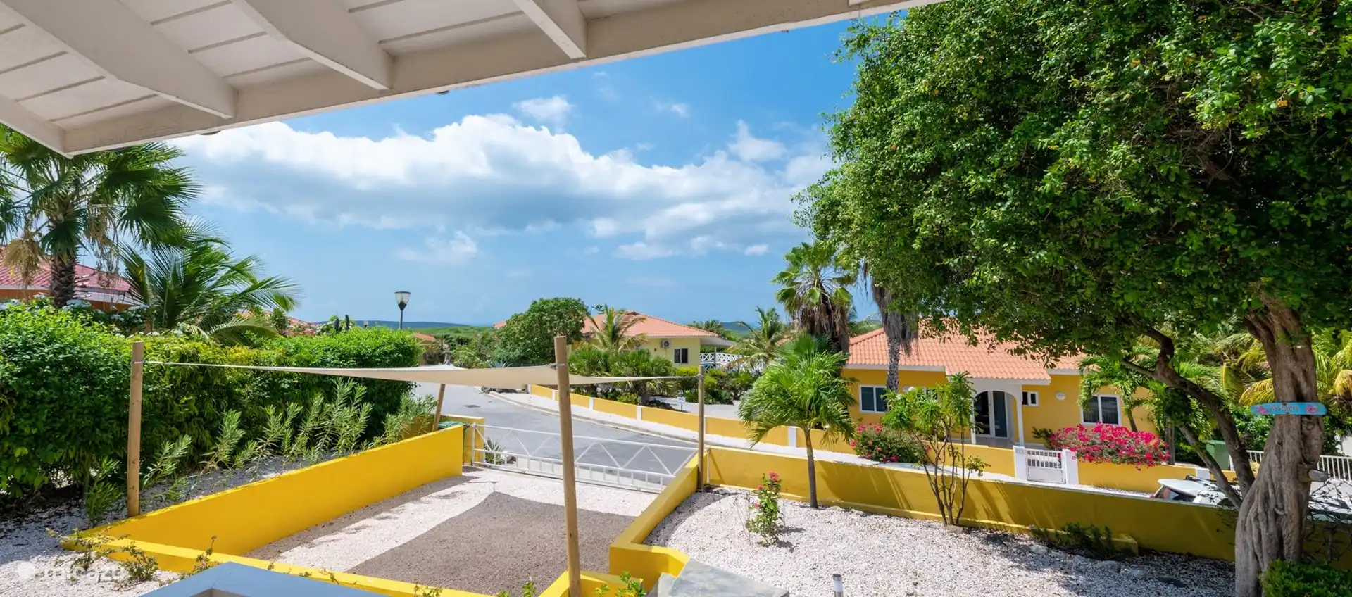 Uitzicht op Bandabou/Caraïbische zee