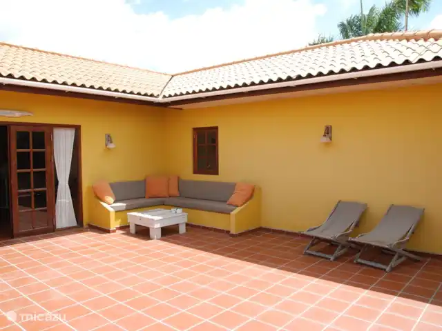 Location de Vacances Curaçao, Banda Ariba (est), Jan Thiel, appartement - Mirador Appartements Kauri porche
