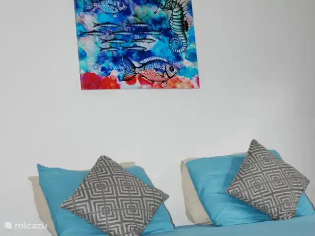 Location de Vacances Curaçao, Banda Ariba (est), Jan Thiel, appartement - Mirador Appartements Kauri Chambre à coucher