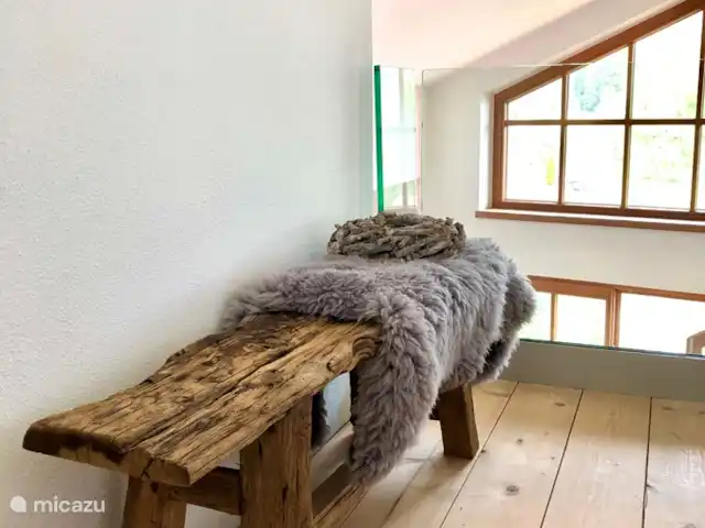 Penthouse JenSen SKI IN / SKI OUT huren in Oostenrijk, Salzburgerland, Mittersill - penthouse accessoire oud houten bankje