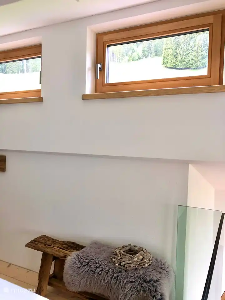 View of the slopes from master bed