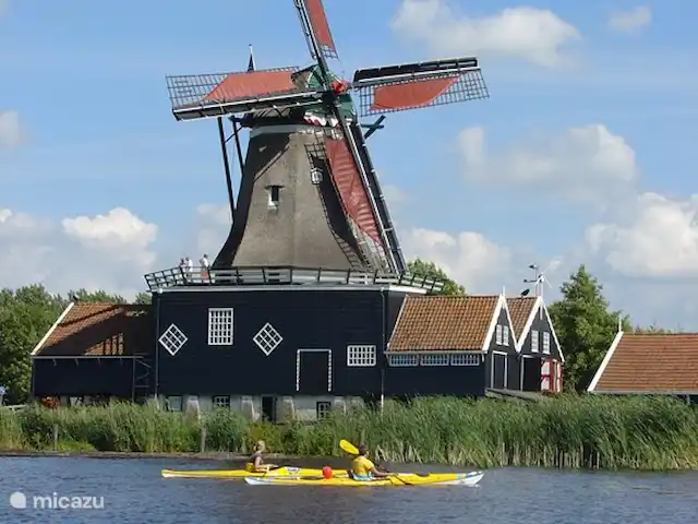Maison de vacances Markant | Pays-Bas, Frise, Balk - maison de vacances Les rameurs profitent également du magnifique moulin à vent, près d'IJlst.