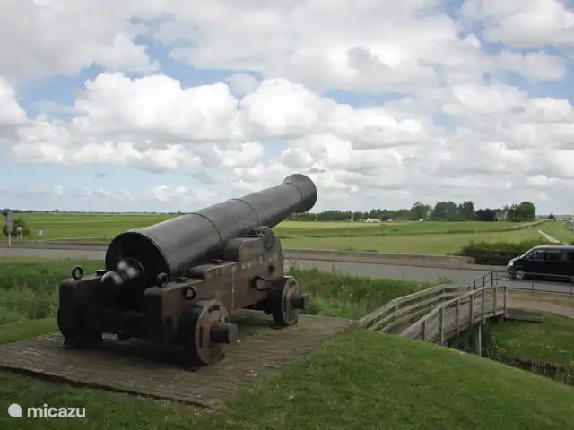 Maison de vacances Markant | Pays-Bas, Frise, Balk - maison de vacances Canon à Sloten. Tir au canon et explication tous les vendredis soir pendant la saison estivale !