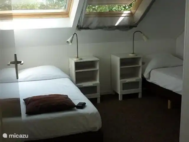 Lyts Sypenstien | Pays-Bas, Frise, Langweer - maison de vacances Première chambre double au premier étage.