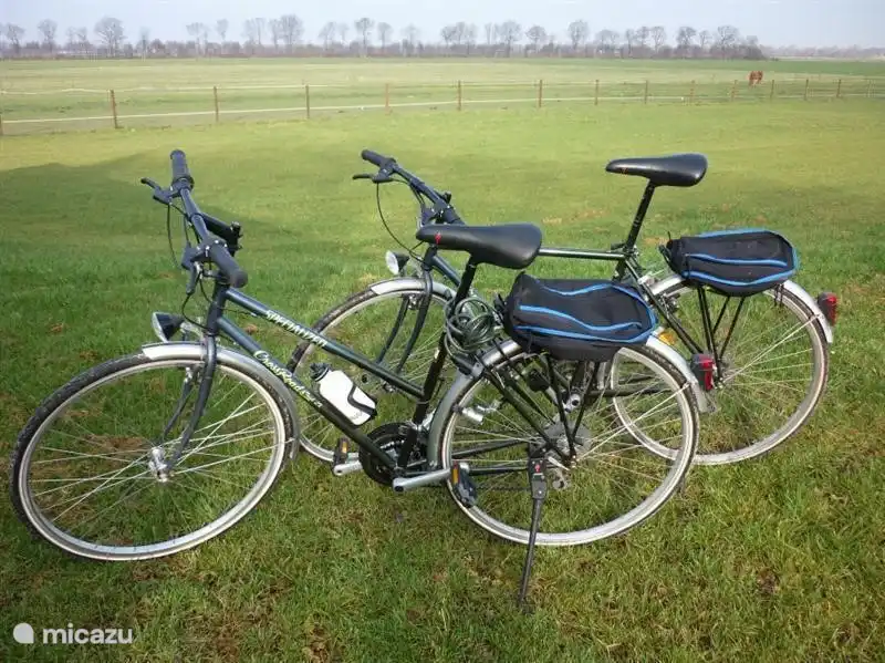 Ein sportlicher Damen und Herren Fahrrad zu Ihrer Verfügung. (Extra Kaution € 50)