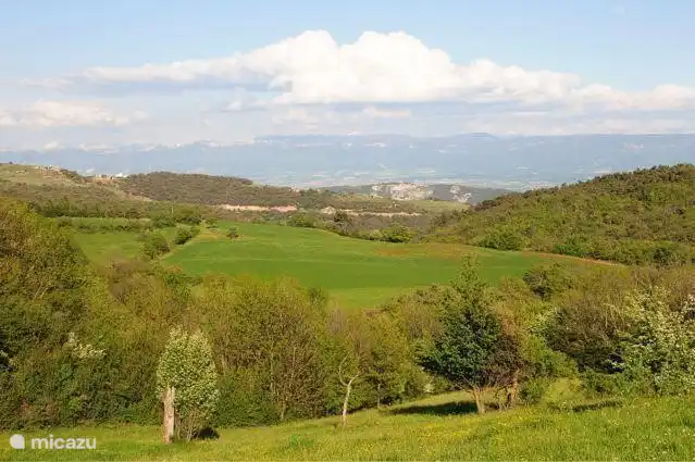 View over Rhône valley and Vercors