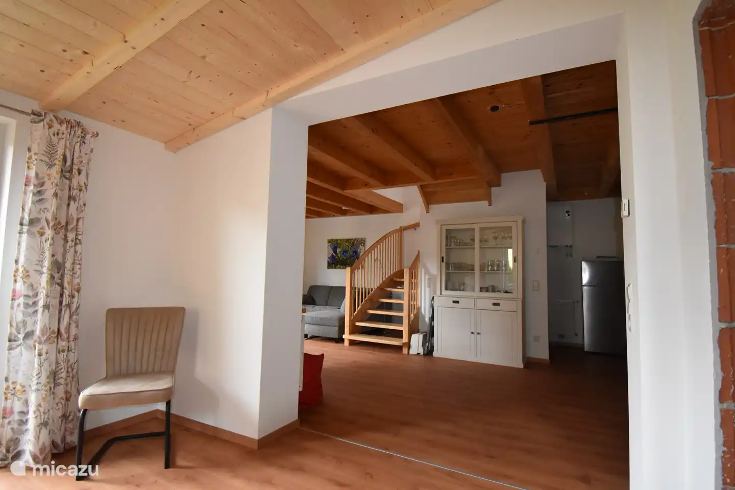 look through to living room