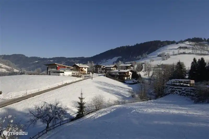View from the balcony in the winter.