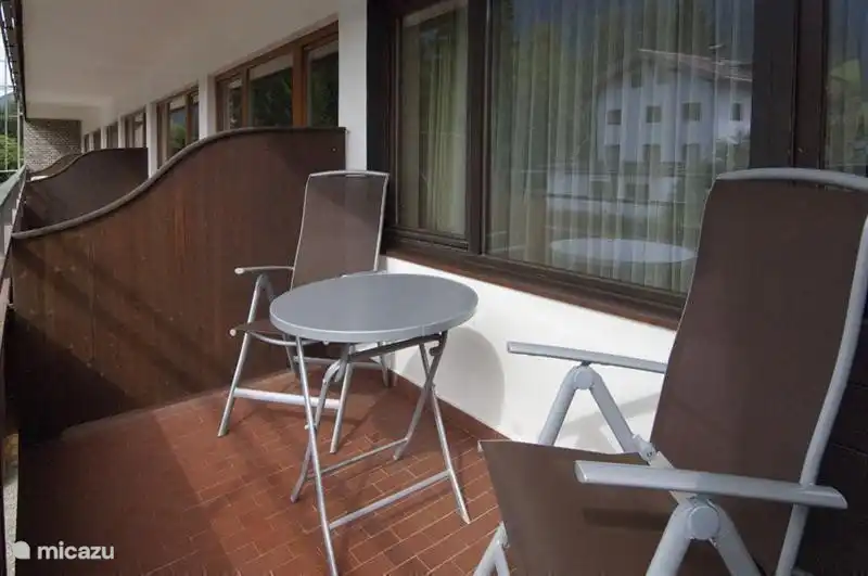 Balcony on the south side.