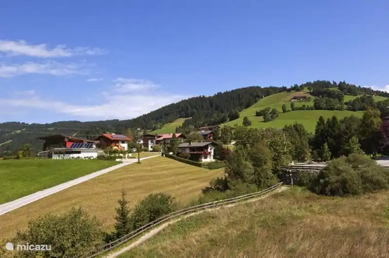 View from the balcony in the summer.