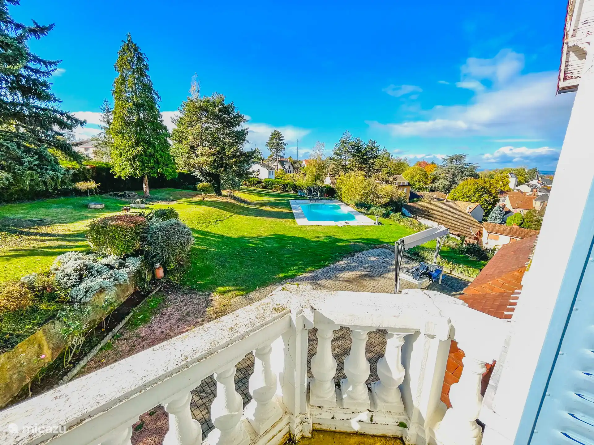 balcony view from first floor