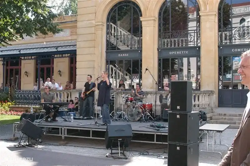 one of many performances throughout the spring to late summer for the theater of the village