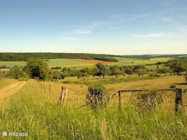 Mon Loisir | France, Ardennes françaises , Bièvres - maison de vacances La vallée de Bièvres, vue du haut de Saint-Walfroy