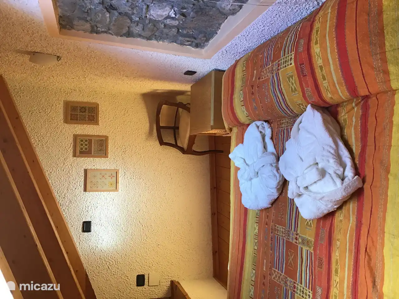 Schlafbereich im letzten Stock