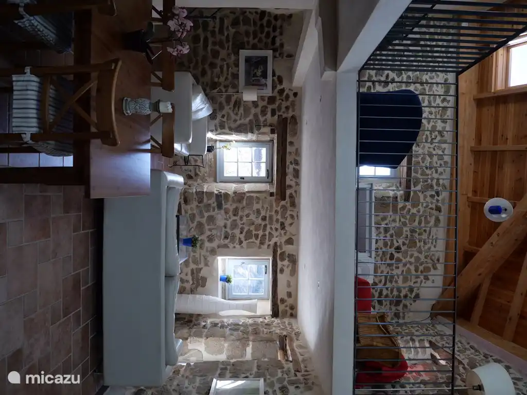 sitting room with TV corner upstairs