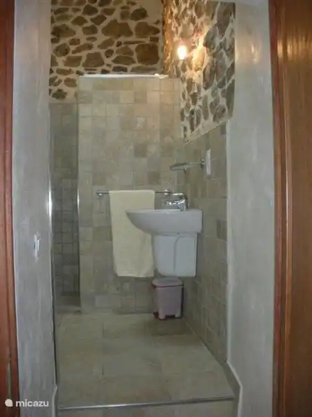 Bathroom on 1st floor adjacent to 2nd bedroom