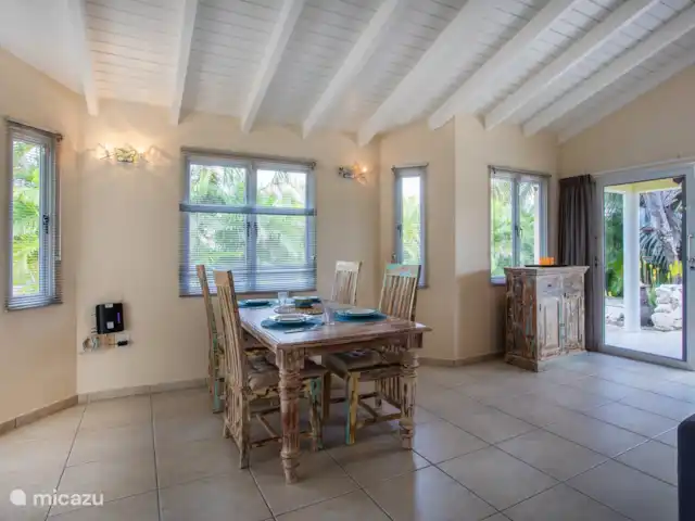 Location de Vacances Curaçao, Banda Ariba (est), Jan Thiel, villa - Villa Veranosol salle à manger