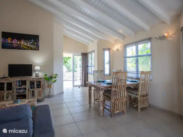 Location de Vacances Curaçao, Banda Ariba (est), Jan Thiel, villa - Villa Veranosol Salon intérieur