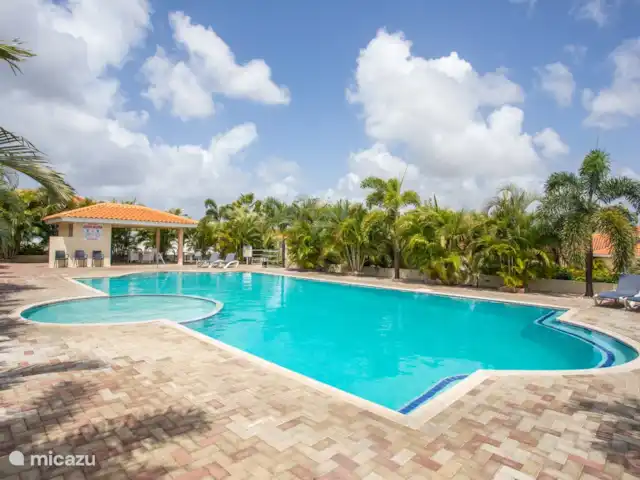 Location de Vacances Curaçao, Banda Ariba (est), Jan Thiel, villa - Villa Veranosol piscine dans le parc accessible à tous