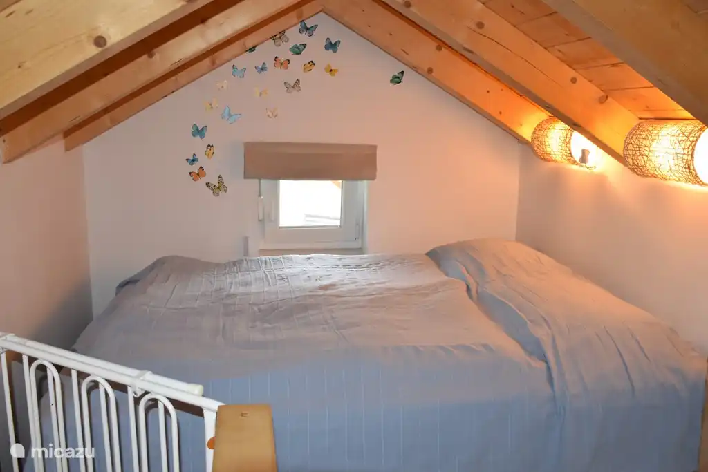 Nice big bed on the vide