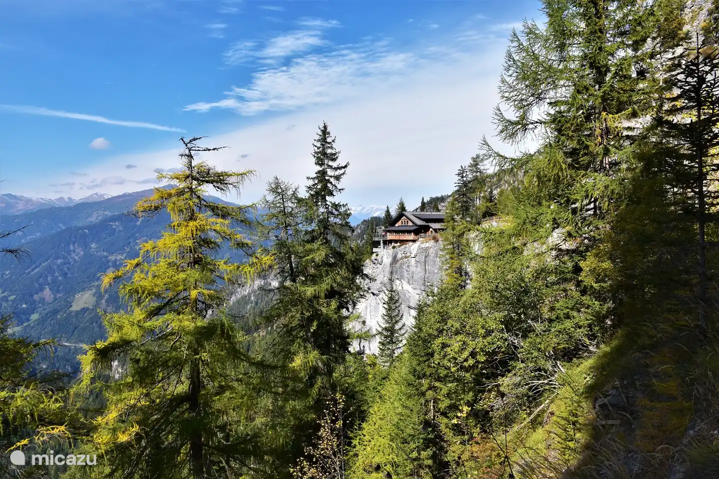 Dolomitenhütte, near Lavant (for Lienz) Beautiful walking area and good food in the Hütte.