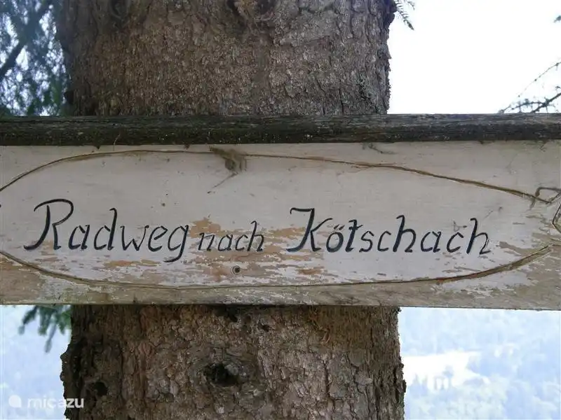 Along the Gail is a cycle path that goes all the way from Kötschach to Villach.