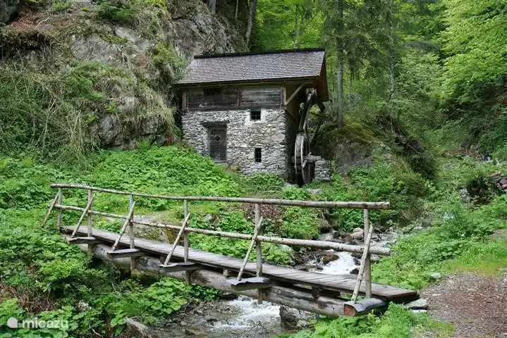 Eine ehemalige Wassermühle 