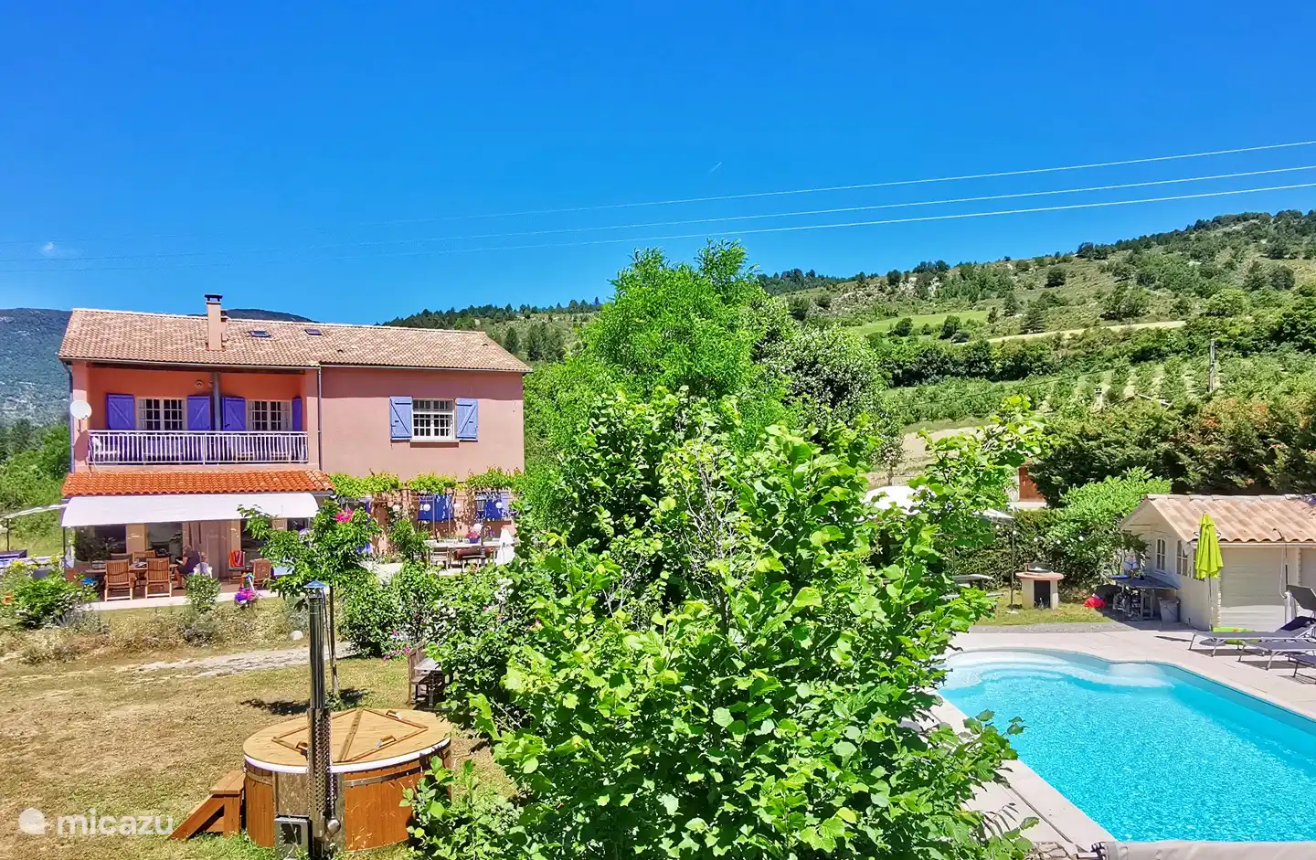 Casa de vacaciones Le Rêve en Francia, Drôme, Lachau - villa