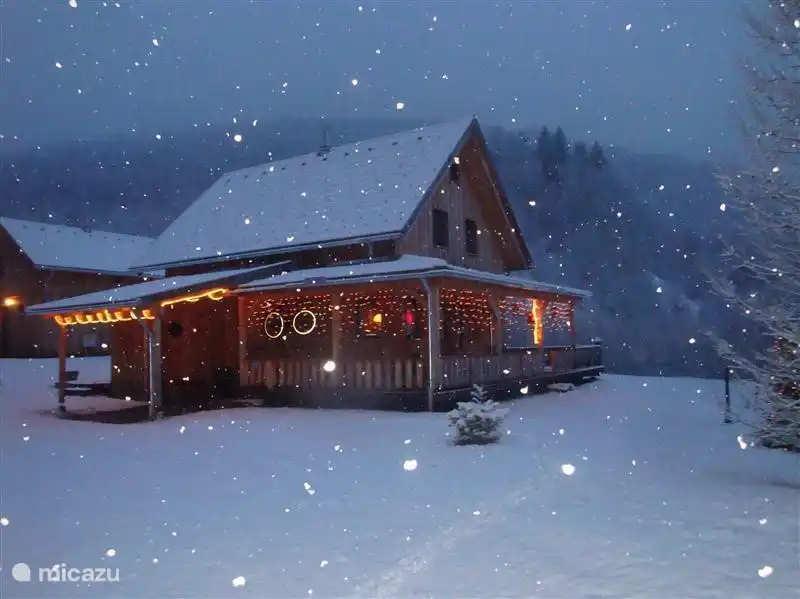 Así es como conduce hasta la casa, hay suficiente espacio de estacionamiento para varios autos y espacio para un auto debajo de la cochera
