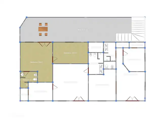 Location de Vacances Italie, Toscane, Montecatini Val Di Cecina, appartement - Appartement Cervo Plan appartement Cervo avec terrasse