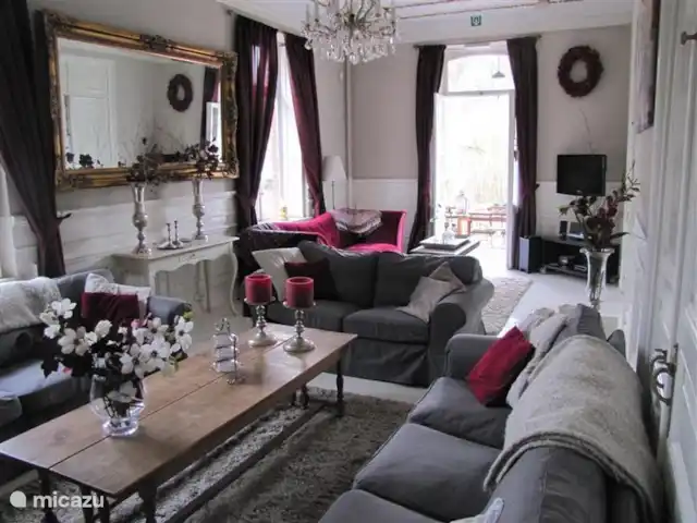 Château villa Santa Maria in Spa | Belgique, Ardennes, Spa - manoir / château Salon assis