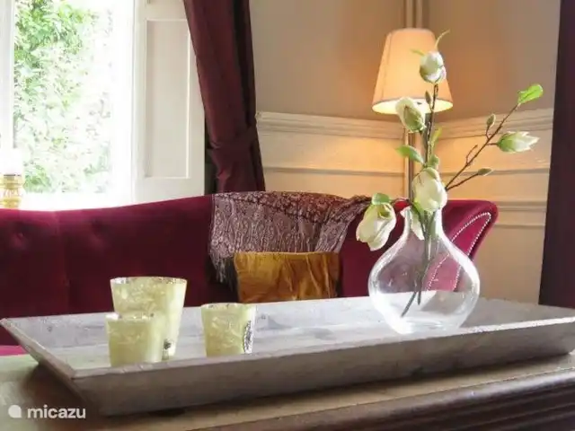 Château villa Santa Maria in Spa | Belgique, Ardennes, Spa - manoir / château Canapé dans le salon.