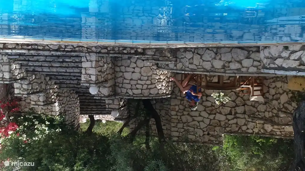 Eine schattige Kaffeeecke