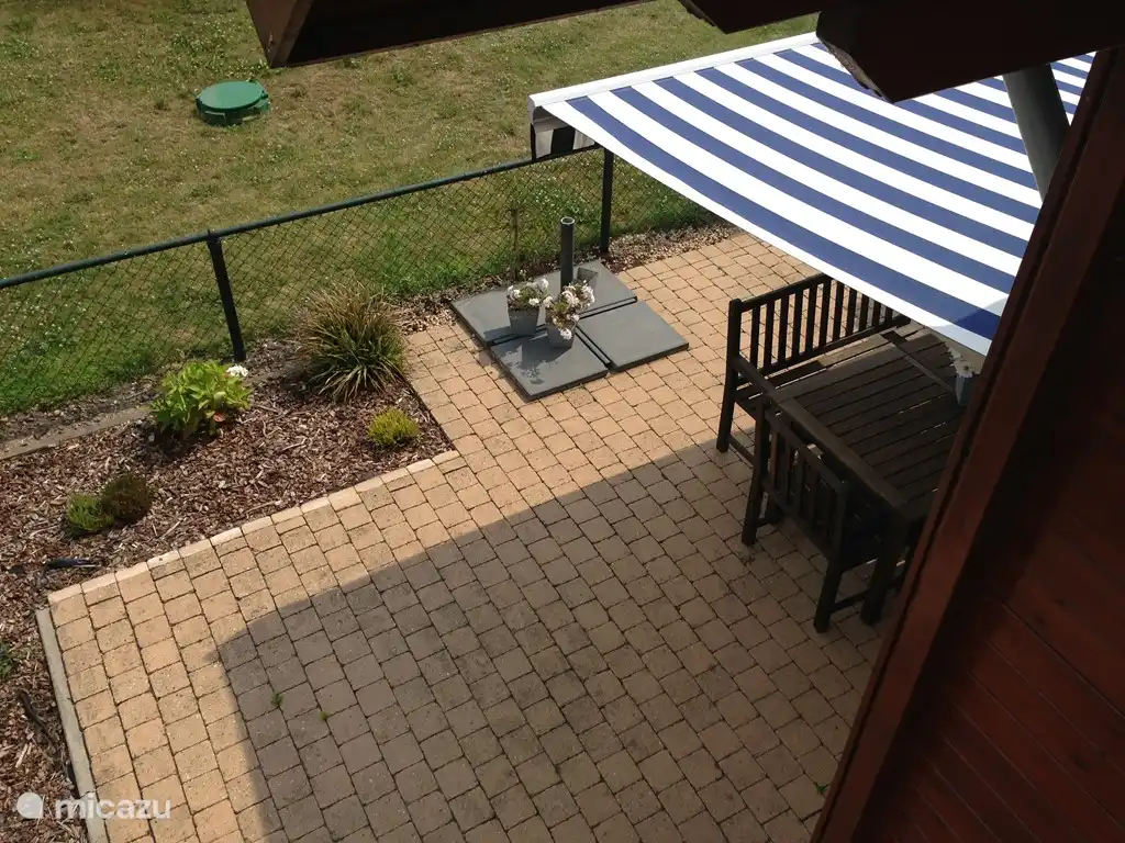 Blick vom Schlafzimmer Balkon