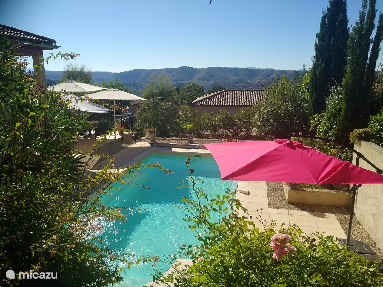 Champ de Corneille in Frankreich, Ardèche, Joyeuse - Villa