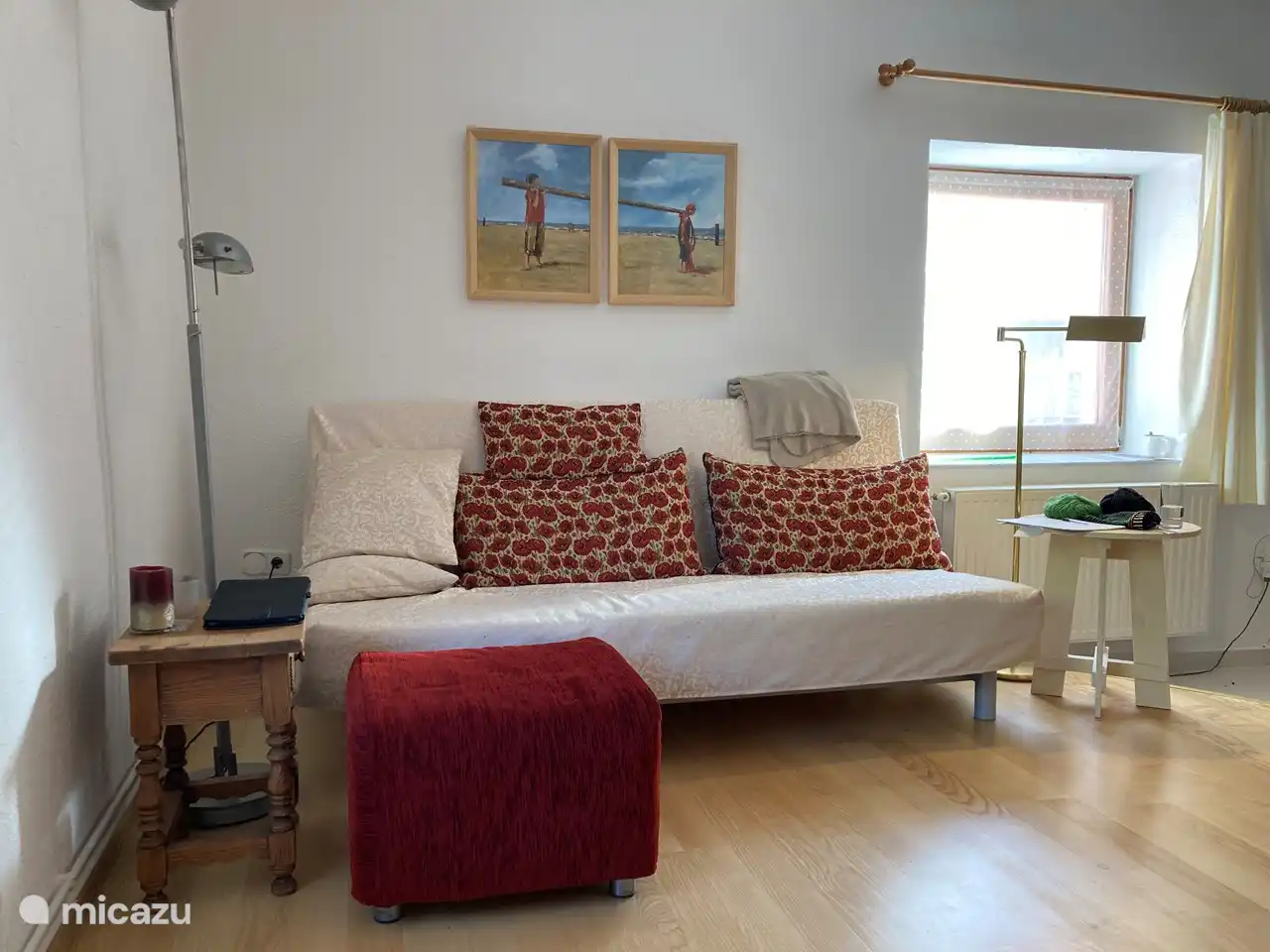 Loungebereich, von der anderen Seite gesehen