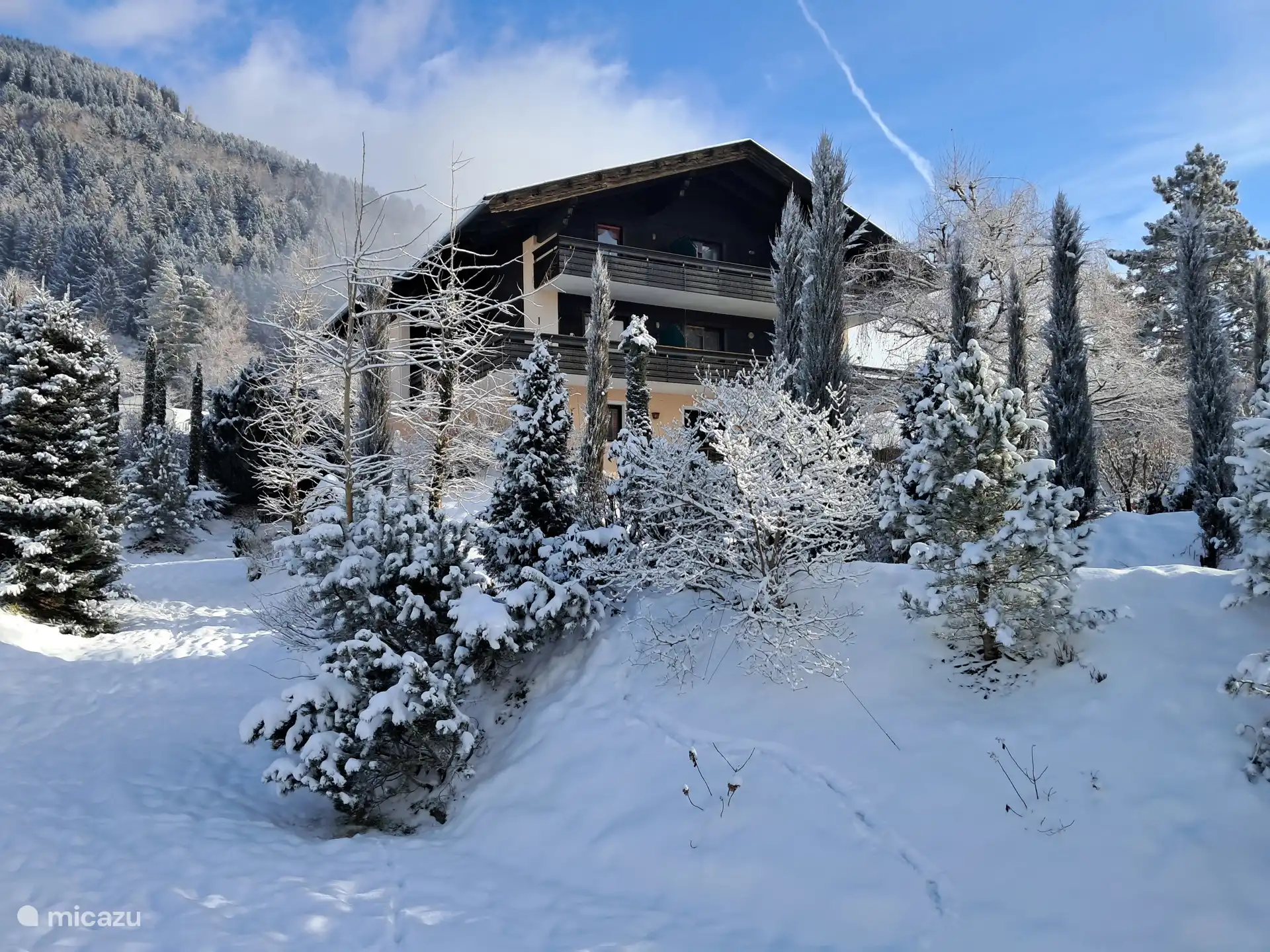 Landhaus Bonaventura in winterse sferen