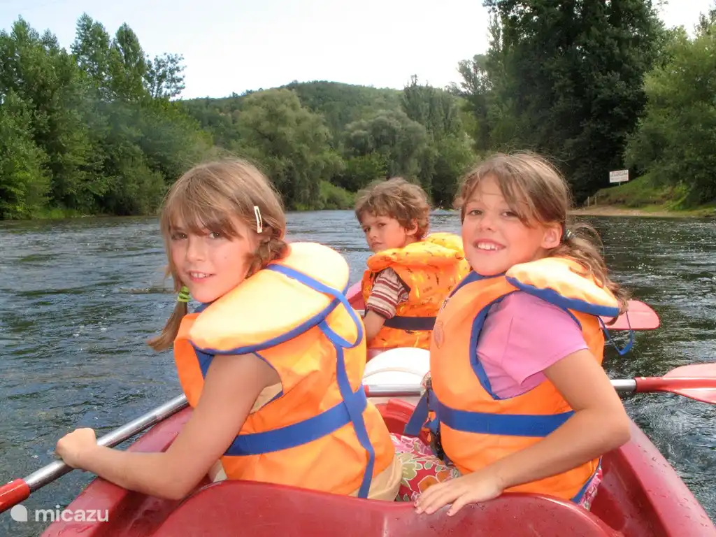 Een boottochtje op de Vézère. Leuk met de kinderen!